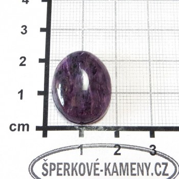 Čaroit, kabošon 4 | šperkové-kameny.cz
