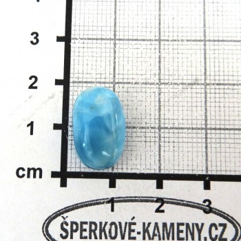 Larimar kabošon LA3| šperkové-kameny.cz