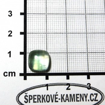 Prehnit  kabošon  10 x 10 mm - PR7| www.sperkove-kameny.cz