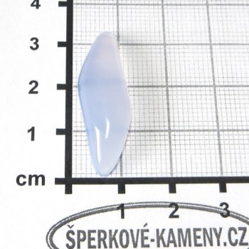 Modrý chalcedon, kabošon 04 | www.sperkove-kameny.cz 