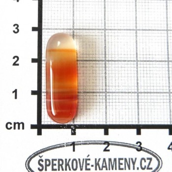 Přírodní karneol, kabošon 3| www.sperkove-kameny.cz