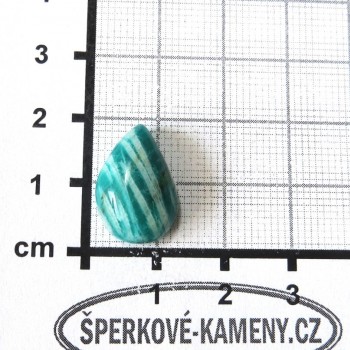 Amazonit , Tanzánie, kabošon 06| www.sperkove-kameny.cz