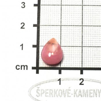 Růžový opál Peru, kabošon č.52 | www.sperkove-kameny.cz