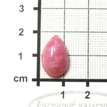 Růžový opál Peru, kabošon č.53 | www.sperkove-kameny.cz
