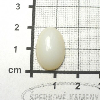 Mléčný opál,Afrika, kabošon č.15|sperkove-kameny.cz