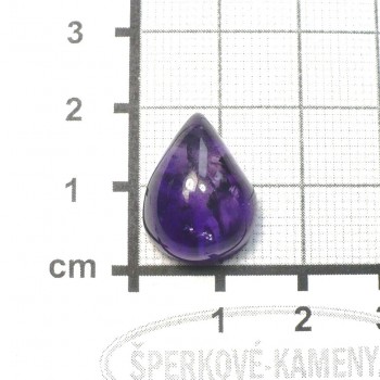Ametyst Zambie, kabošon č.17| šperkové-kameny.cz