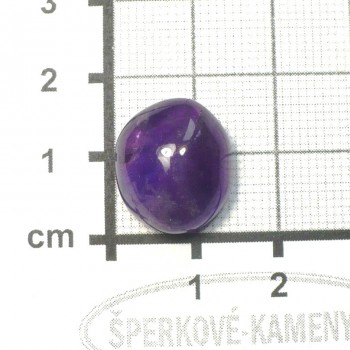 Ametyst Zambie, kabošon č.21| šperkové-kameny.cz