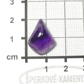 Ametyst Zambie, kabošon č.23| šperkové-kameny.cz