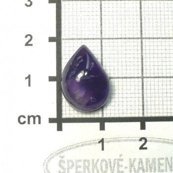 Ametyst Zambie, kabošon č.32| šperkové-kameny.cz