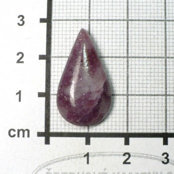 Lepidolit , Portugalsko, kabošon č.15| www.sperkove-kameny.cz