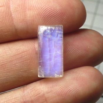 Duhový měsíční kámen, kabošon16x8mm, č.24| www.sperkove-kameny.cz