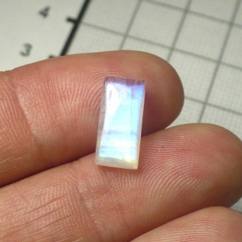 Duhový měsíční kámen, kabošon 11x6mm, č.26| www.sperkove-kameny.cz