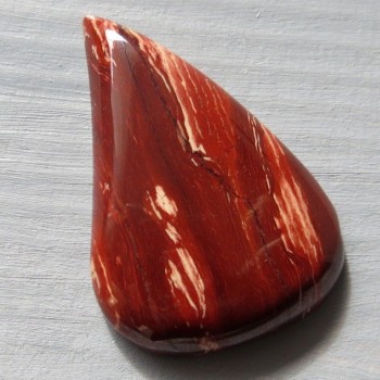 červený jaspis, Austrálie,kabošon č.3| šperkové-kameny.cz