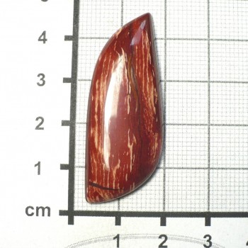 červený jaspis, Austrálie,kabošon č.4| šperkové-kameny.cz