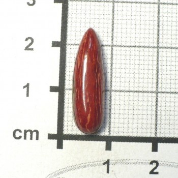 červený jaspis, Austrálie,kabošon č.6| šperkové-kameny.cz