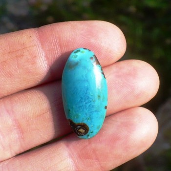 Gem silica,  Peru, kabošon č. 9| sperkove-kameny-cz
