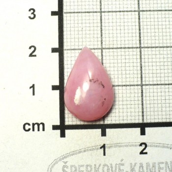 Růžový opál Peru, kabošon č.56 | www.sperkove-kameny.cz