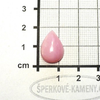 Růžový opál Peru, kabošon č.59 | www.sperkove-kameny.cz