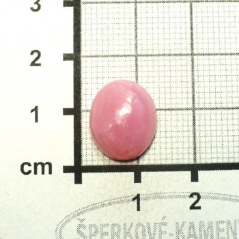 Růžový opál Peru, kabošon č.67 | www.sperkove-kameny.cz