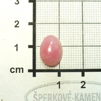 Růžový opál Peru, kabošon č.70 | www.sperkove-kameny.cz