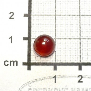 Rudý granát hesonit extra, Tanzánie, kabošon č.14| www.sperkove-kameny.cz