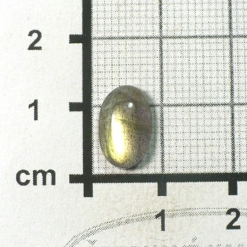 Labradorit malý kabošon, zlato-zelený, č.7| www.sperkove-kameny.cz