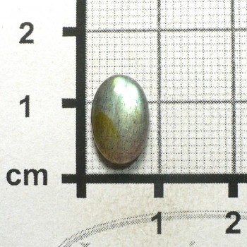Labradorit malý kabošon, zlato-zelený, č. 9| www.sperkove-kameny.cz