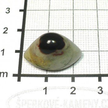 Sardonyxové oko, kabošon č.13| šperkové-kameny.cz