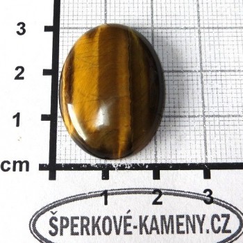 Tygří oko,  kabošon30x22 mm č.01| šperkové-kameny.cz