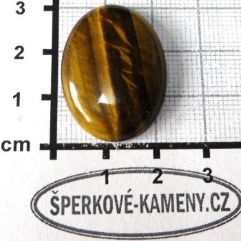 Tygří oko,  kabošon30x22 mm č.02| šperkové-kameny.cz