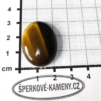 Tygří oko,  kabošon30x22 mm č.03| šperkové-kameny.cz
