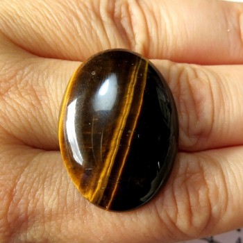 Tygří oko,  kabošon30x22 mm č.06| šperkové-kameny.cz