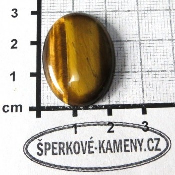 Tygří oko,  kabošon30x22 mm č.09| šperkové-kameny.cz