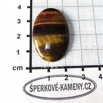 Tygří oko,  kabošon30x22 mm č.011| šperkové-kameny.cz
